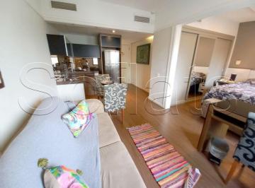 Apartamento · 32m² · 1 Quarto · 1 Vaga · Ninety Jardins | Flat 32m² com serviços premium e localização nobre