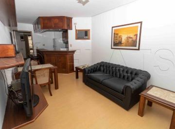 Apartamento · 45m² · 1 Quarto · 1 Vaga · Flat no Itaim Bibi  1 dormitório 45m², sem fiador com lavanderia coletiva, sem fiador.