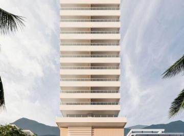 Apartamento de 2 quartos, Praia Grande · LANÇAMENTO FRENTE MAR – JARDIM REAL / PRAIA GRANDE – 2 SUÍTES + LAVABO