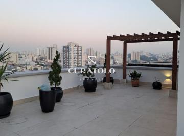 Apartamento · 126m² · 3 Quartos · 2 Vagas · Edifício Alpha Santa Paula - Cobertura à venda, no Santa Paula, São Caetano de 3 quartos, 2 vagas e 