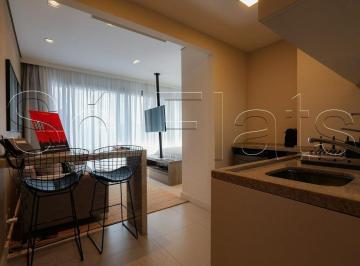 Apartamento · 42m² · 1 Quarto · 1 Vaga · Studio para locação de alto padrão com 42m² no bairro de Pinheiros ao lado do Shopping Iguatemi.