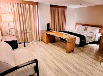 Apartamento · 27m² · 1 Quarto · 1 Vaga · Flat disponível para locação no Wyndham SP Paulista contendo 27m², 1 dormitório e 1 vaga de garagem.