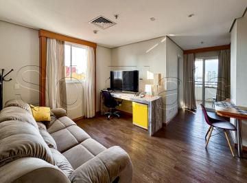 Apartamento · 47m² · 1 Quarto · 1 Vaga · Flat no Blue Tree Santo André contendo 47m², 1 dormitório e 1 vaga, disponível locação no Centro.