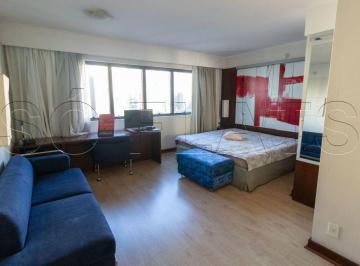 Apartamento · 33m² · 1 Quarto · 1 Vaga · Flat no Melia Ibirapuera com 33m² e 1 dormitório disponível para locação na Av. Ibirapuera.