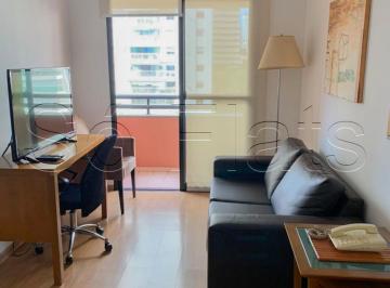 Apartamento · 43m² · 1 Quarto · 1 Vaga · Lindo apto disponível para locação entre a Av. Berrini e Marg Pinheiros, com 01 dorm e 01 cozinha.
