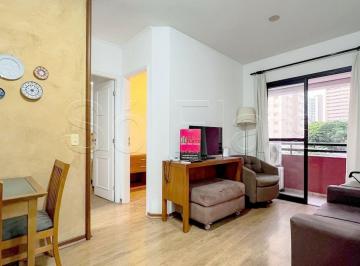 Apartamento · 54m² · 2 Quartos · 1 Vaga · Flat disponível para locação na região da Berrini com fácil acesso a CPTM. Com entrada imediata.