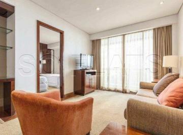 Apartamento · 80m² · 2 Quartos · 2 Vagas · Lindo flat George V com 80m², 2 dormitório e 2 vagas, disponível para locação no Itaim Bibi