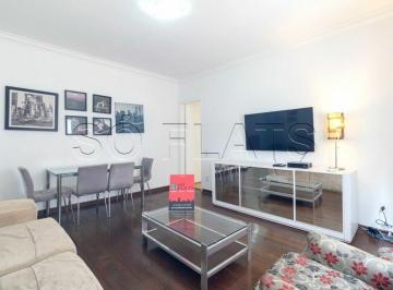 Apartamento · 80m² · 2 Quartos · 1 Vaga · Apto lindo e mobiliado com 2 dorms e 1 vaga de garagem disponível para locação na região dos Jardins