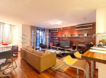 Apartamento · 78m² · 2 Quartos · 1 Vaga · Flat no Staybridge de alto padrão no Itaim Bibi próximo ao Parque do Ibirapuera disponível locação.