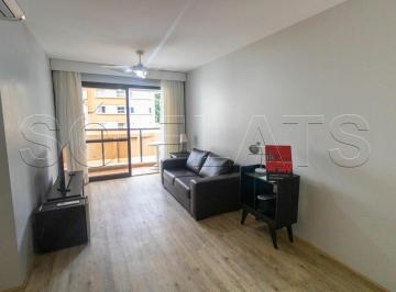 Apartamento · 42m² · 1 Quarto · 1 Vaga · No mais nobre bairro do Jardim Paulista maravilhoso flat mobiliado para locação