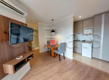 Apartamento · 52m² · 1 Quarto · 1 Vaga · Quality Alvorada disponível para locação próximo ao Shopping Vila Olímpia