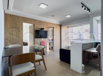 Apartamento · 48m² · 2 Quartos · 1 Vaga · Flat disponível para locação prox. ao Shopping Frei Caneca, Av. Paulista e Metrô Paulista.