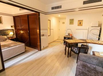 Apartamento · 32m² · 1 Quarto · 1 Vaga · Le Premier, flat nos Jardins, prox a Av. Nove de Julho, fácil acesso ao Centro de SP. Sem burocracia