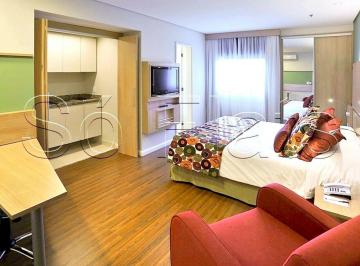 Apartamento · 27m² · 1 Quarto · 1 Vaga · Flat Nações Unidas disponível para locação em Santo Amaro próximo a Marg. Pinheiros.