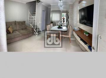 Casa · 57m² · 2 Quartos · 1 Vaga · Casa Duplex na Praça Seca 2 Quartos 2 Banheiros e Garagem, Condomínio Fechado. A