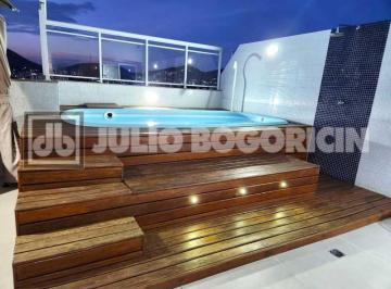 Apartamento · 136m² · 3 Quartos · 2 Vagas · Magnifica Cobertura Duplex Pechincha 3qts 2suítes piscina churrasqueira área gou