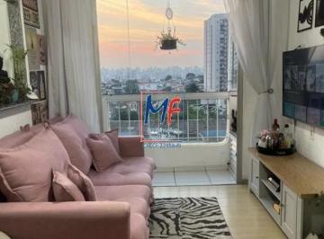 Apartamento · 44m² · 1 Quarto · Excelente apto na Vila Paiva, com 44m² a.u., 1 dormitório, sala, cozinha americana, sacada envidraça