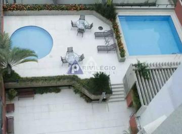 PISCINA  · 4 QUARTOS EM COPACABANA TOTAL INFRA COM 2 VAGAS ESCRITURADAS 