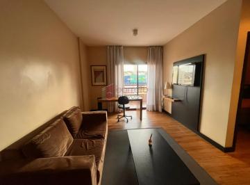 Apartamento · 54m² · 1 Quarto · 1 Vaga · APARTAMENTO FLAT MOBILIADO PARA LOCAÇÃO NO THE GRAPPES NO ANHANGABAÚ - JUNDIAÍ/SP