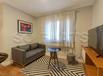 Apartamento · 28m² · 1 Quarto · 1 Vaga · Flat Paulista Flat I, flat disponível para locação com 28m², 01 dorm e 01 vaga de garagem.