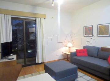 Apartamento · 45m² · 1 Quarto · 1 Vaga · Paulistânia, flat estilo residencie para locação nos Jardins próximo ao Parque do Trianon.
