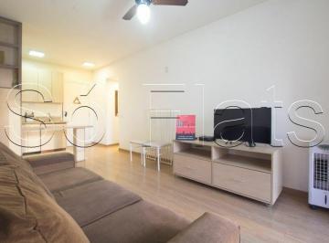 Apartamento · 45m² · 1 Quarto · 1 Vaga · Flat disponível para locação no The Plaza com 1 dormitório com excelente localização no Jd Paulista.