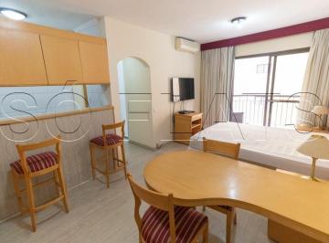 Apartamento · 31m² · 1 Quarto · 1 Vaga · Flat Mercure Sp Alamedas mobiliado com 1 dormitório próximo da Livraria Cultura da Av Paulista.