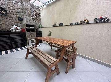 Casa · 208m² · 4 Quartos · 4 Vagas · Sobrado com 4 dormitórios à venda, 208 m² por R$ 900.000,00 - Parque das Nações - Santo André/SP