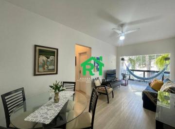 Sala · Apartamento com 2 quartos (1 suíte), 1 vaga à venda no Tombo, Guarujá