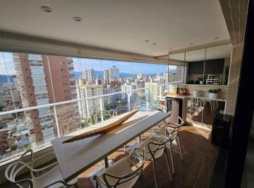 67abe75213ac3394931731df32536ce4afcf4528 · Apartamento com 3 dormitórios para alugar, 148 m² por R$ 12.450,00/mês - Gonzaga - Santos/SP