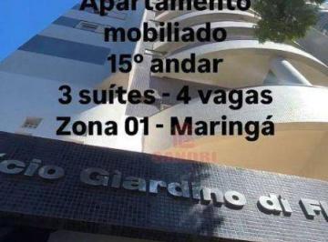 Apartamento · 212m² · 3 Quartos · Apartamento com 3 dormitórios à venda, 212 m² por R$ 2.900.000,00 - Zona 01 - Maringá/PR