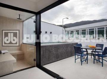 Apartamento · 141m² · 2 Quartos · 1 Vaga · Cobertura a venda no Leblon, 2 quartos (1 suite), terraço, piscina, sauna, vaga,