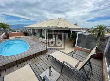 Apartamento · 222m² · 4 Quartos · 3 Vagas · Ilha do Governador - Jardim Guanabara - Apartamento - Direto a laje - Sala 4 Qua