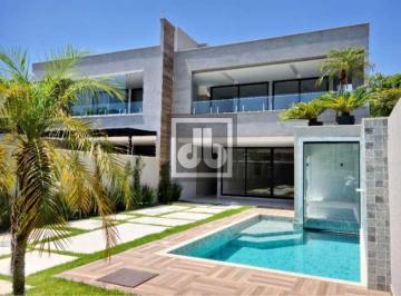 Casa · 360m² · 4 Quartos · 3 Vagas · JBB67136 - Linda casa duplex contemporânea, em condomínio na Barra da Tijuca, pr