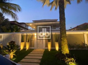 Casa · 450m² · 6 Quartos · 4 Vagas · VENDA JULIO BOGORICIN MARAVILHOSA CASA NA BARRA DA TIJUCA -TRIPLEX LUXO - CONDOM