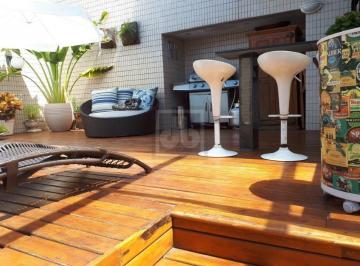 Apartamento · 271m² · 4 Quartos · 3 Vagas · Barra da Tijuca - condomínio Santa Monica Jardins, linda cobertura 3 quartos, du