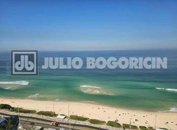 Apartamento · 55m² · 1 Quarto · 1 Vaga · JBB144825 Barra da Tijuca, Lúcio Costa, frente mar, andar alto, sala, quarto, va