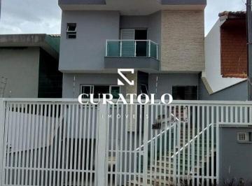 Casa · 190m² · 3 Quartos · 5 Vagas · Sobrado com 3 suítes, salão com churrasqueira, varanda e 5 vagas - Chácara Seis de Outubro