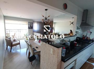 Apartamento · 75m² · 3 Quartos · 2 Vagas · Happy Mooca - Apartamento mobiliado com varanda gourmet, 3 dorms, suíte, 2 vagas e lazer completo - 