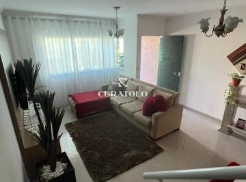 Casa · 189m² · 3 Quartos · 4 Vagas · Viva com conforto em Santo André: Belíssimo Sobrado com 3 Dorms, 4 Vagas e área gourmet com churrasq