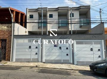 Casa · 108m² · 3 Quartos · 2 Vagas · Sobrado Novo com 3 dormitórios, 1 suíte, varanda e 2 vagas - Vila Ponte Rasa