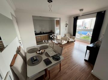 Apartamento · 63m² · 2 Quartos · 1 Vaga · Estadio da Luz - Apartamento à venda, de 2 quartos com 1 vaga e varanda na Vila América, em Santo 