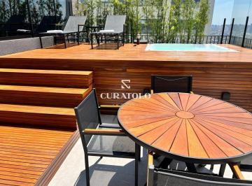 Apartamento · 123m² · 1 Quarto · 1 Vaga · Piscine Station Resort Brás - Cobertura dos sonhos no Brás, ao lado do Metrô: Viva com todo o confor