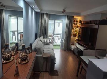 Apartamento · 52m² · 2 Quartos · 1 Vaga · Residencial Algarve - Apartamento à venda, de 2 quartos, 1 vaga e varanda na Vila Bela - Porteira fe