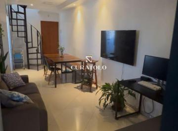 Apartamento · 100m² · 2 Quartos · 1 Vaga · Cobertura à venda em Santo André, de 2 quartos e 1 vaga, bairro Camilópolis, estilo “sem condomínio”