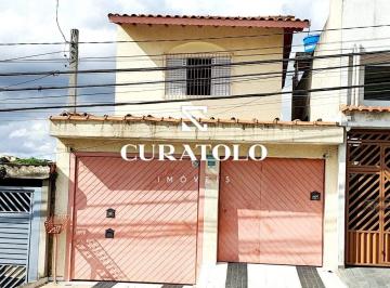 Casa · 126m² · 3 Quartos · 3 Vagas · Sobrado com 3 dormitórios, quintal e 3 vagas - Vila Bela Vista, Santo André