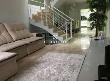 Casa · 139m² · 3 Quartos · 2 Vagas · Casa sobrado à venda no bairro Chácara Mafalda, com 3 quartos, 2 vagas e quintal com churrasqueira