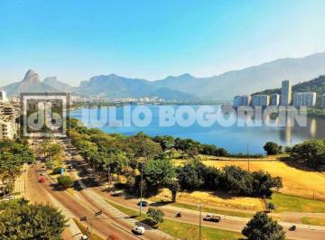 Apartamento · 216m² · 3 Quartos · 1 Vaga · LAGOA - EPITÁCIO PESSOA - LADO IPANEMA - VISTA CINEMATOGRÁFICA - 216m² IPTU - M