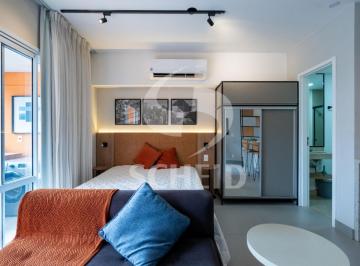 Apartamento · 40m² · 1 Quarto · Studio á Venda no Campo Belo Mobiliado com 40m², 1 quarto.