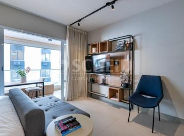 Apartamento · 40m² · 1 Quarto · Studio Mobiliado á Venda no Campo Belo com 40m², 1 quarto.